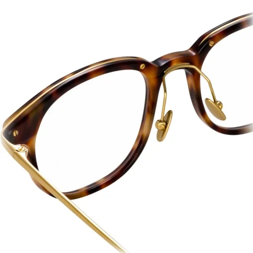 Linda Farrow - 724 C3 D-Frame Optical - Tortoiseshell - Eyewear - Avvenice^ Sunglasses & Eyewear