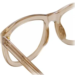 Linda Farrow - 712 C14 D-Frame Optical - Ash - Eyewear - Avvenice