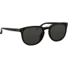 Linda Farrow - 381 C1 D-Frame Sunglasses - Black - Eyewear - Avvenice