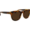 Linda Farrow - 597 C3 D-Frame Sunglasses - Tortoiseshell - Eyewear - Avvenice