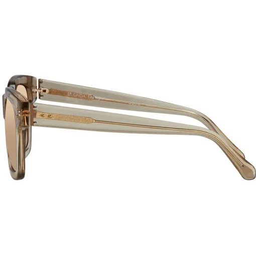 Linda Farrow - 71 C83 D-Frame Sunglasses - Ash - Eyewear - Avvenice^ Sunglasses & Eyewear