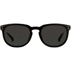 Linda Farrow - 381 C1 D-Frame Sunglasses - Black - Eyewear - Avvenice