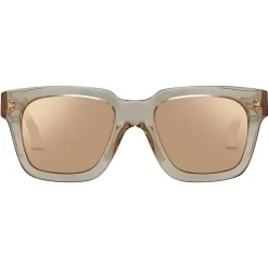 Linda Farrow - 71 C83 D-Frame Sunglasses - Ash - Eyewear - Avvenice^ Sunglasses & Eyewear