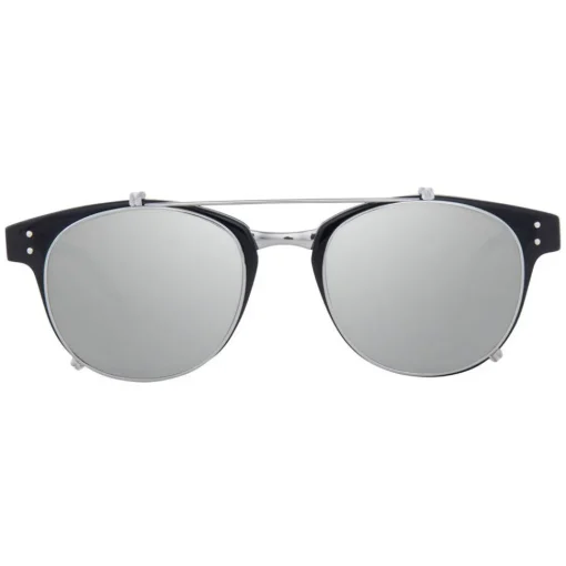 Linda Farrow - 581 C2 D-Frame Sunglasses - Black - Eyewear - Avvenice^ Sunglasses & Eyewear