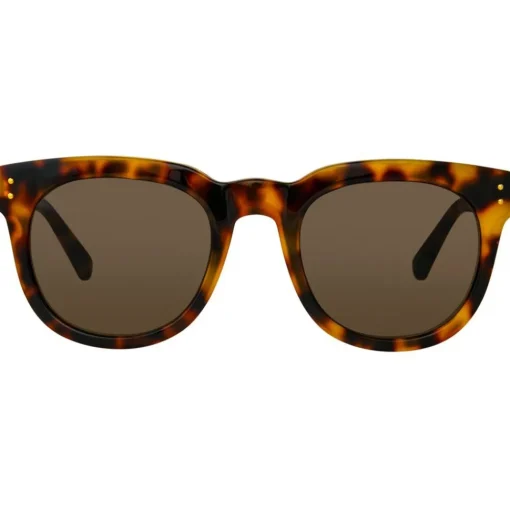 Linda Farrow - 597 C3 D-Frame Sunglasses - Tortoiseshell - Eyewear - Avvenice