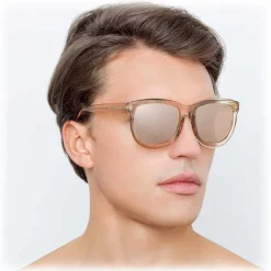 Linda Farrow - 712 C6 D-Frame Sunglasses - Ash - Eyewear - Avvenice^ Sunglasses & Eyewear