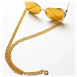 Linda Farrow - 3 C2 Fine Chain - Rose Gold-Plated Eyewear Chain - Eyewear - Avvenice