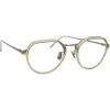 Linda Farrow - 717 C9 Oval Optical Frames - Truffle - Eyewear - Avvenice