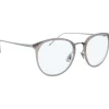 Linda Farrow - 251 C57 Oval Optical Frames - Milky Grey - Eyewear - Avvenice^ Sunglasses & Eyewear