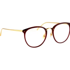 Linda Farrow - 251 C3 Oval Optical Frames - Clear - Eyewear - Avvenice