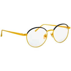 Linda Farrow - 580 C1 Oval Optical Frames - Gold - Eyewear - Avvenice^ Sunglasses & Eyewear
