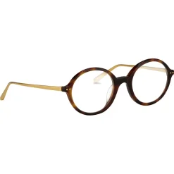Linda Farrow - 530 C2 Oval Optical Frames - Tortoiseshell - Eyewear - Avvenice^ Sunglasses & Eyewear
