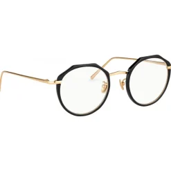 Linda Farrow - 367 C1 Oval Optical Frames - Ash - Eyewear - Avvenice^ Sunglasses & Eyewear