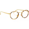 Linda Farrow - 182 C1 Oval Optical Frames - Black - Eyewear - Avvenice