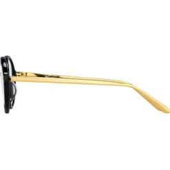 Linda Farrow - 530 C1 Oval Optical Frames - Black - Eyewear - Avvenice