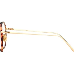 Linda Farrow - 367 C3 Oval Optical Frames - Ash - Eyewear - Avvenice