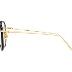 Linda Farrow - 367 C1 Oval Optical Frames - Ash - Eyewear - Avvenice^ Sunglasses & Eyewear