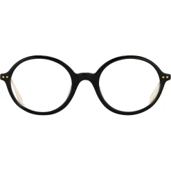 Linda Farrow - 530 C1 Oval Optical Frames - Black - Eyewear - Avvenice