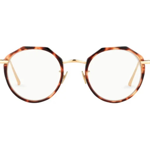 Linda Farrow - 367 C3 Oval Optical Frames - Ash - Eyewear - Avvenice