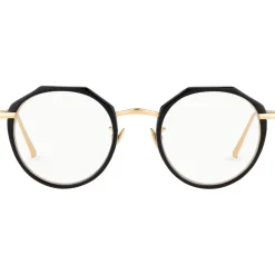 Linda Farrow - 367 C1 Oval Optical Frames - Ash - Eyewear - Avvenice^ Sunglasses & Eyewear
