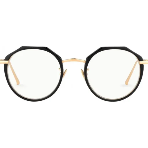Linda Farrow - 367 C1 Oval Optical Frames - Ash - Eyewear - Avvenice^ Sunglasses & Eyewear