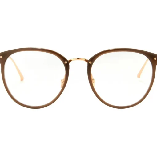 Linda Farrow - 251 C6 Oval Optical Frames - Clear - Eyewear - Avvenice