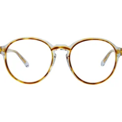 Linda Farrow - 40 C25 Oval Optical Frames - Clear and Tortoiseshell - Eyewear - Avvenice