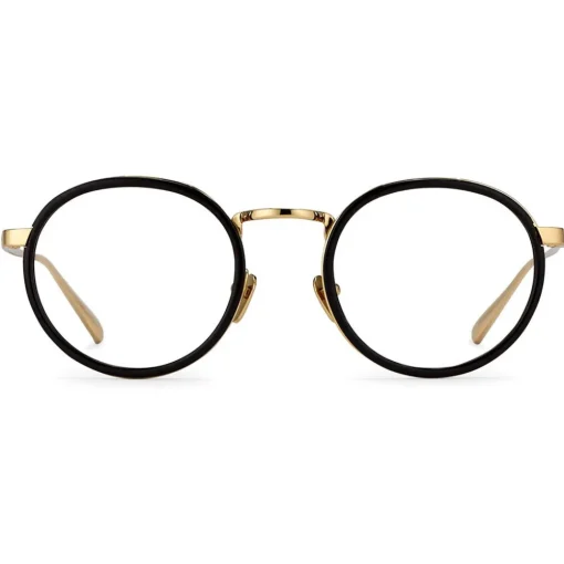 Linda Farrow - 182 C13 Oval Optical Frames - Black - Eyewear - Avvenice