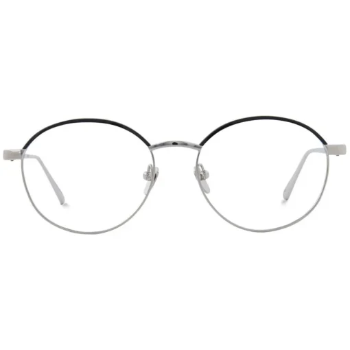 Linda Farrow - 580 C3 Oval Optical Frames - White Gold - Eyewear - Avvenice
