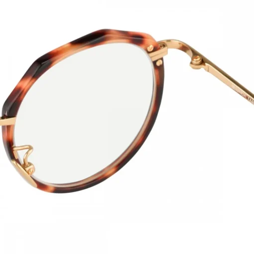 Linda Farrow - 367 C3 Oval Optical Frames - Ash - Eyewear - Avvenice