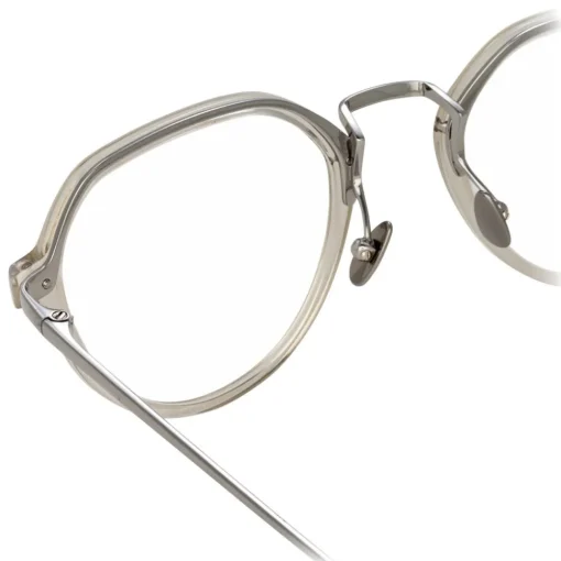 Linda Farrow - 717 C9 Oval Optical Frames - Truffle - Eyewear - Avvenice