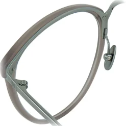 Linda Farrow - 251 C57 Oval Optical Frames - Milky Grey - Eyewear - Avvenice^ Sunglasses & Eyewear