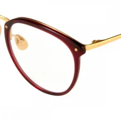 Linda Farrow - 251 C3 Oval Optical Frames - Clear - Eyewear - Avvenice