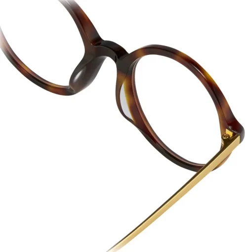 Linda Farrow - 530 C2 Oval Optical Frames - Tortoiseshell - Eyewear - Avvenice^ Sunglasses & Eyewear