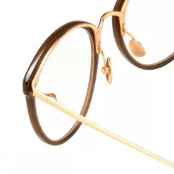 Linda Farrow - 251 C6 Oval Optical Frames - Clear - Eyewear - Avvenice