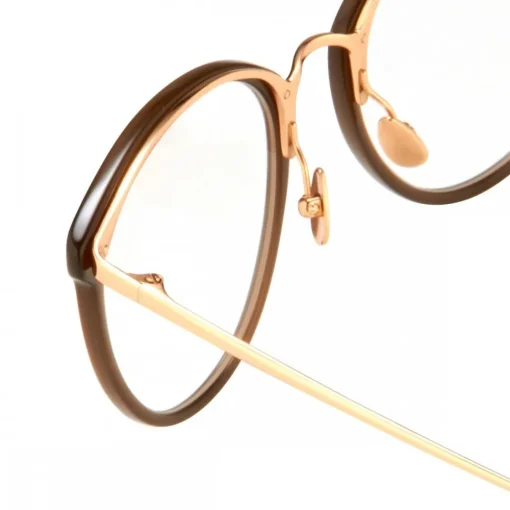 Linda Farrow - 251 C6 Oval Optical Frames - Clear - Eyewear - Avvenice