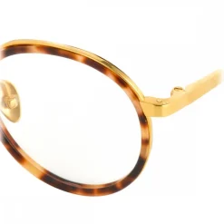 Linda Farrow - 182 C1 Oval Optical Frames - Black - Eyewear - Avvenice