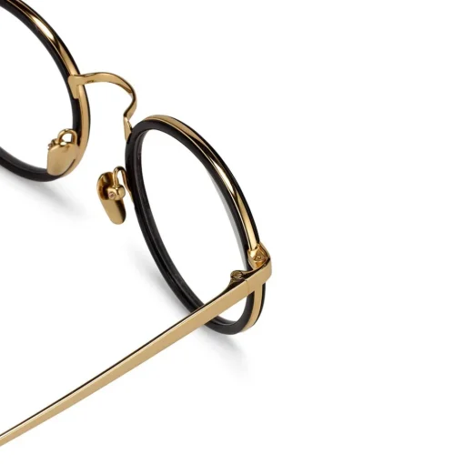 Linda Farrow - 182 C13 Oval Optical Frames - Black - Eyewear - Avvenice