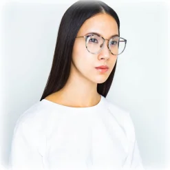 Linda Farrow - 251 C44 Oval Optical Frames - Grey Marble - Eyewear - Avvenice^ Sunglasses & Eyewear