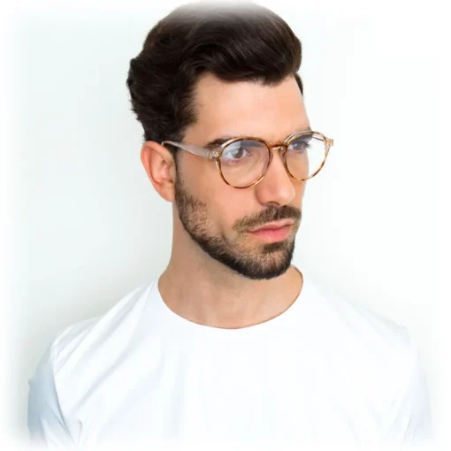 Linda Farrow - 40 C25 Oval Optical Frames - Clear and Tortoiseshell - Eyewear - Avvenice