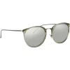 Linda Farrow - 251 C35 Oval Sunglasses - Truffle - Eyewear - Avvenice^ Sunglasses & Eyewear