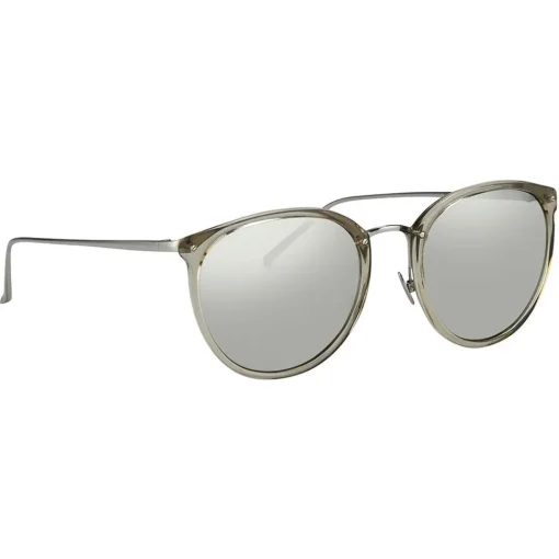 Linda Farrow - 251 C35 Oval Sunglasses - Truffle - Eyewear - Avvenice^ Sunglasses & Eyewear