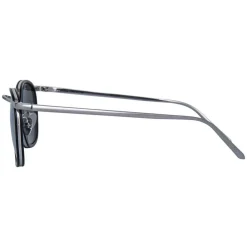 Linda Farrow - 562 C2 Oval Sunglasses - Black - Eyewear - Avvenice