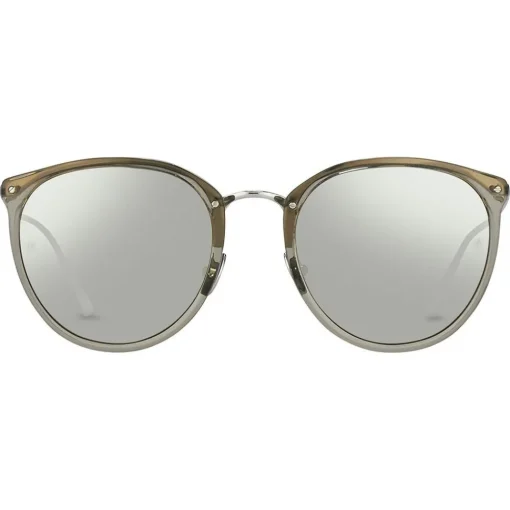 Linda Farrow - 251 C35 Oval Sunglasses - Truffle - Eyewear - Avvenice^ Sunglasses & Eyewear