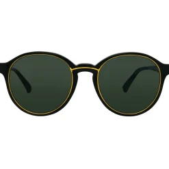 Linda Farrow - 652 C1 Oval Sunglasses - Black - Eyewear - Avvenice^ Sunglasses & Eyewear
