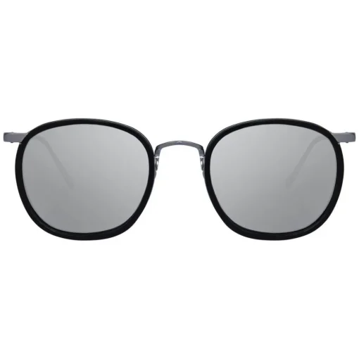 Linda Farrow - 562 C2 Oval Sunglasses - Black - Eyewear - Avvenice