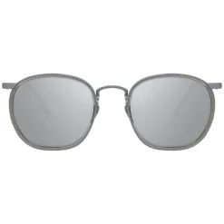 Linda Farrow - 562 C4 Oval Sunglasses - Clear - Eyewear - Avvenice
