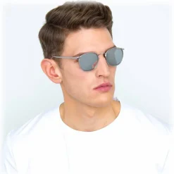 Linda Farrow - 562 C4 Oval Sunglasses - Clear - Eyewear - Avvenice