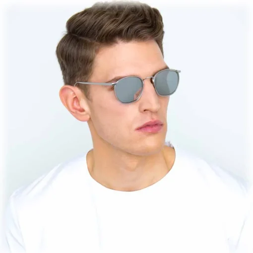 Linda Farrow - 562 C4 Oval Sunglasses - Clear - Eyewear - Avvenice