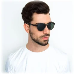 Linda Farrow - 652 C1 Oval Sunglasses - Black - Eyewear - Avvenice^ Sunglasses & Eyewear